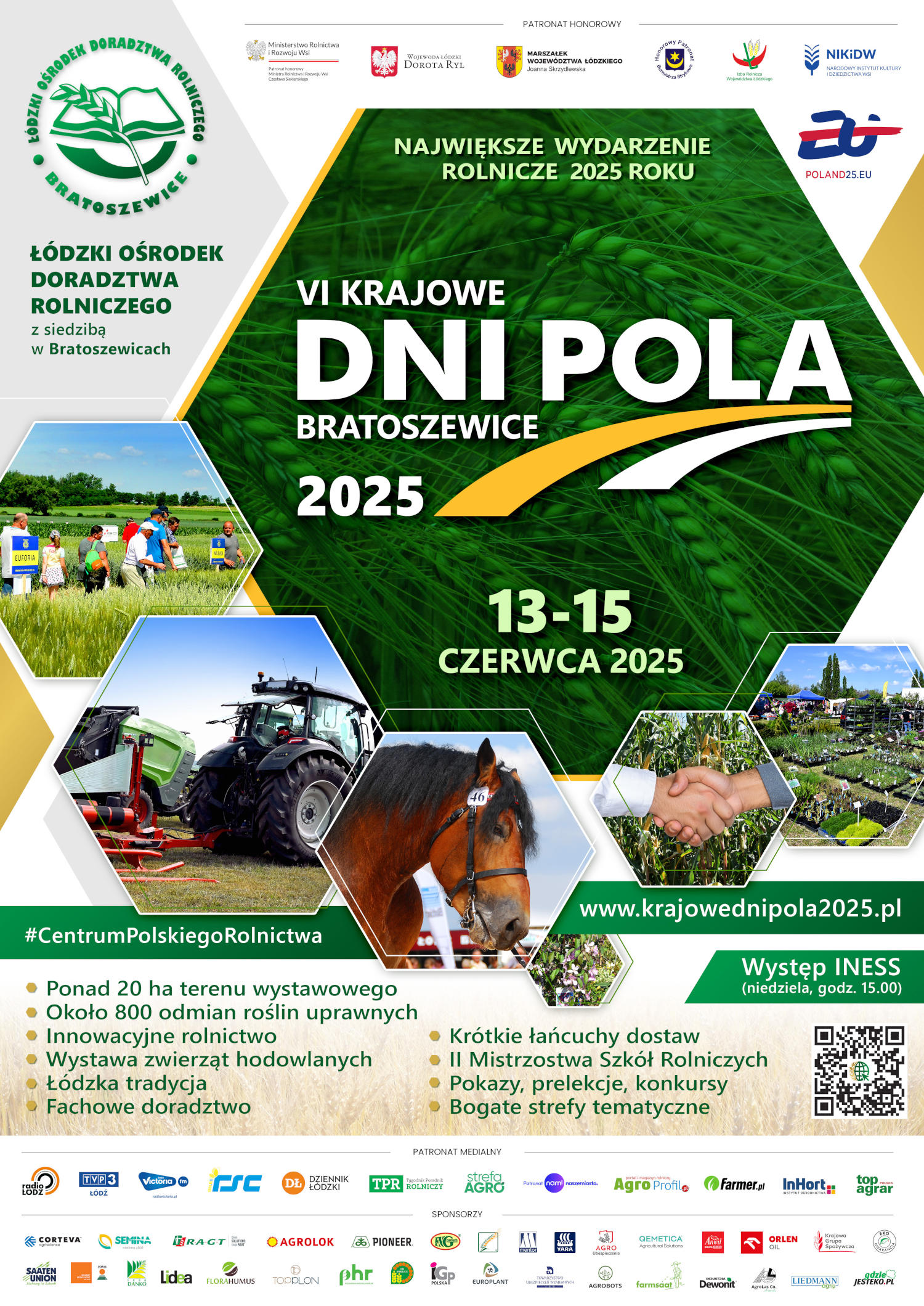 Plakat z informacjami o wydarzeniu